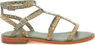 Ash Ash, Schoenen, Dames, Groen, 36 EU, Leer, Pandora Sandal