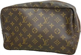 Louis Vuitton Brown Pouch (Pre-Owned)