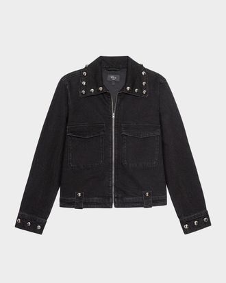 Rails Roxbury Studded Denim Jacket