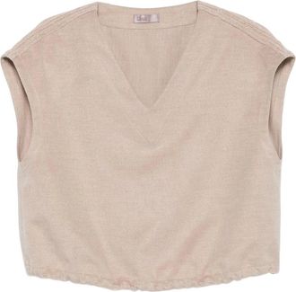 Herno Mujer, Camisetas, Beige, Talla: XS