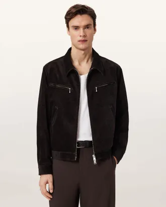 AllSaints Korey Relaxed Fit Cotton Jacket