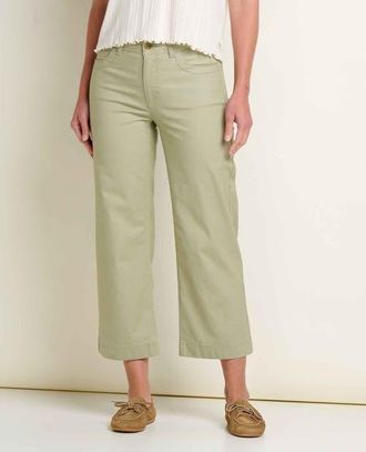 Toad & Co Earthworks Wide Leg Pant in Yucca at Nordstrom, Size 10 26