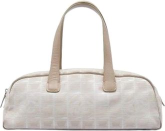 Chanel Pre-owned Nylon borse-chanel - - Pre-owned - Donna - Beige - ONE SIZE