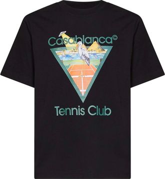 Casablanca Hombre, Camisetas, Negro, Talla: M