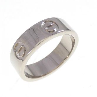 Cartier Love White Gold (18K) Band Ring (Pre-Owned)