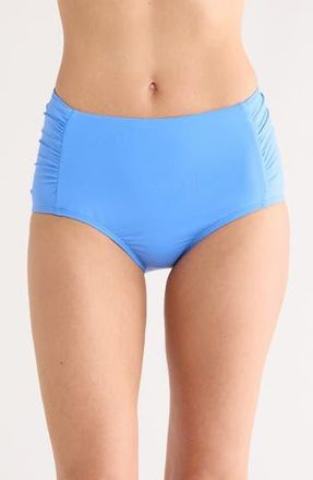Jantzen Shirred Bikini Bottoms in Cornflower at Nordstrom Rack, Size 14