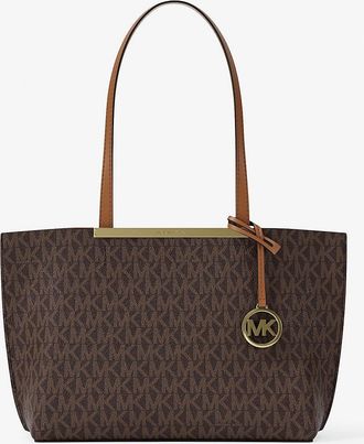 Michael Kors Evelyn Small Signature Logo Tote Bag