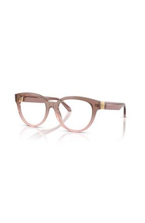 Versace 51mm Round optical glasses in Brown at Nordstrom