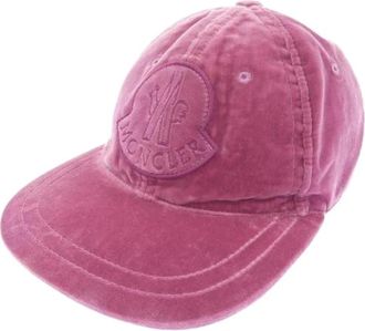 Moncler Pre-owned Cappello - - Pre-owned - Donna - Viola - ONE SIZE