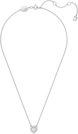 Swarovski Dames Angelic Hanger Rondgeslepen Pave Wit UNA 5636264 - Dames - Kettingen - Grijs - ONE Size - Accessoires