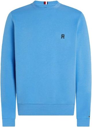 Tommy Hilfiger Heldere Blauwe Trui - Heren - Sweatshirts - Blauw - XL - Hoodies & sweatvesten