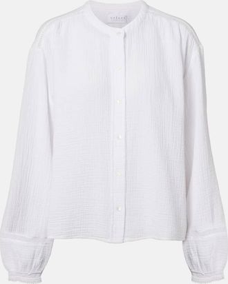 Velvet Top Taria in mussola di cotone