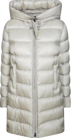Moncler Down Jassen - Dames - Parka Jassen - Beige - L - Jassen