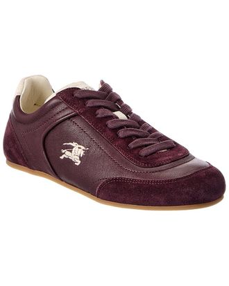 Burberry Knight Runner Leather & Suede Sneaker