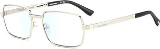 Dsquared2 D2 0192/Bb Optical Frame - Heren - Brillen - Geel - 58 MM - Accessoires
