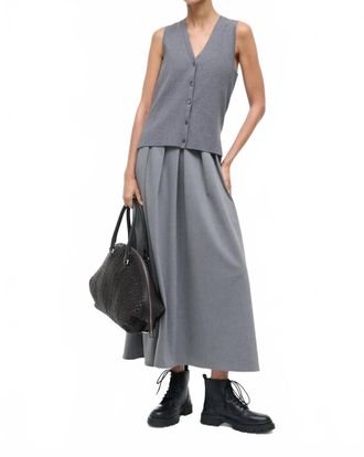 Staud Madeline Dress In Static