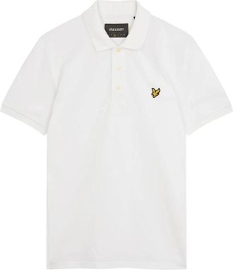 Lyle & Scott Polo Shirts - Heren - Polos - Wit - XL - Katoen - Tops