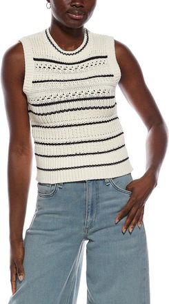 Madewell Tipped Stitch Femme Ellis Vest