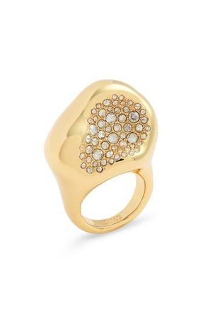 Alexis Bittar Solanales Pav&eacute; Crystal Pebble Ring in Crystals at Nordstrom Rack, Size 7