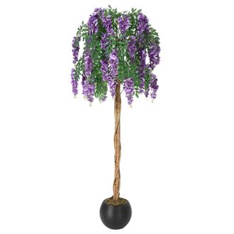 OEM &Aacute;rbol De Flores Artificial, Dise&ntilde;o Exuberante, Materiales Duraderos, 1,8 M