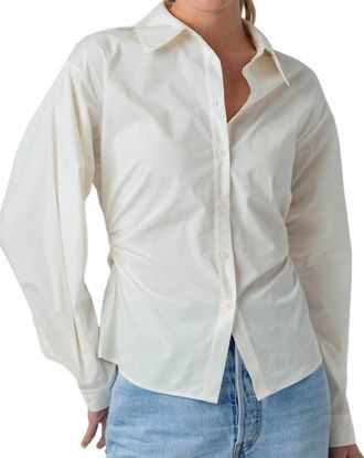 Sundays Zariah Button Up Shirt In White