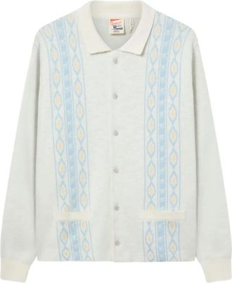 Champion Cardigan con colletto polo - Bianco