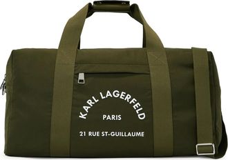 Karl Lagerfeld Borsone Rue St-Guillaume - Verde