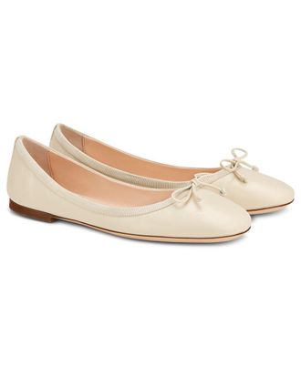 AGL Agl Kala Leather Ballet Flat