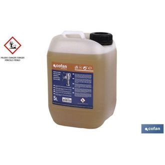 cofan Aceite De Corte (taladrina) 5 L, Aceite De Corte Para Cortar Metales Formulado Con Bases Seleccionadas Y A&ntilde;adidas De Acci&oacute;n Enfriante Y Lubricante. Pr