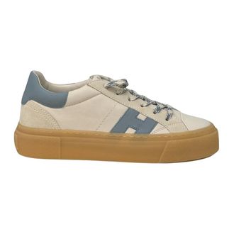 Hogan H 705 Allacciato H - female - Hogan - Sneakers - Beige - 3 UK - Shoes