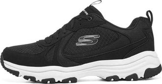 Skechers Dlites I-conik Trainers Black White 8790096-BLK