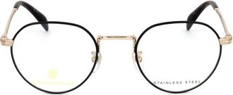 David Beckham Db 1023 Round Metal Frame Eyeglasses