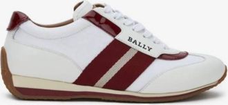 Bally Althea Leather Low-Top Sneakers, Brand Size 35.5 ( US Size 5 )