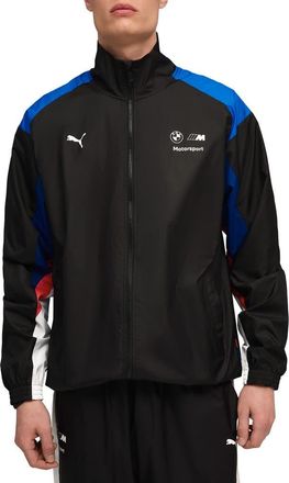 Puma BMW M Motorsport Track Jacket in Puma Black at Nordstrom, Size Xx-Large