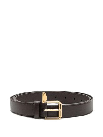 Givenchy Voyou buckle belt - women - CALFSKIN - 90 - Brown