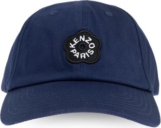 Kenzo Logo Cap - unisex - Petten - Blauw - ONE Size - Katoen - Accessoires