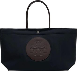 Tory Burch Tory Burch, Tote Bags, female, Black, Size: ONE SIZE Ella Twist Reversible Tote