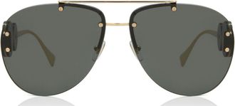 Versace VE2250 100287 Womens Sunglasses Gold Size 63