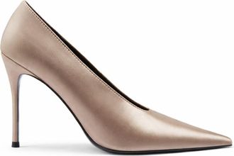 Femme Vendome Pump in Taupe Satin at Nordstrom, Size 12