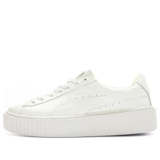 Puma (WMNS) PUMA Fenty x Patent Leather Creepers Glossy White 362269-01