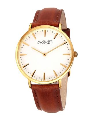 August Steiner Womens Leather Watch