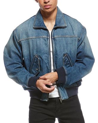 Givenchy Denim Bomber Jacket