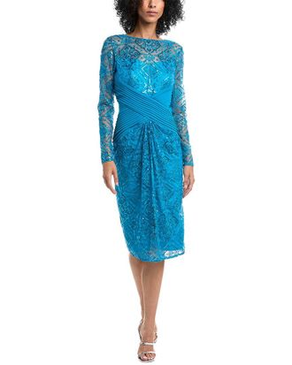 Tadashi Shoji Coates Sequin Embroidered Sheath Dress