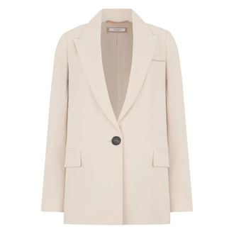 PESERICO Jassen - Dames - Blazers - Beige - L - Jassen