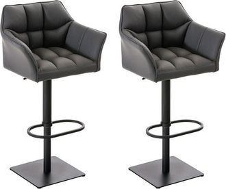Clp Clp - Set De 2 Taburetes De Bar Damaso Gris Negro