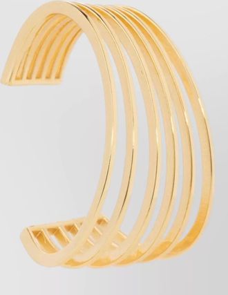 Federica Tosi gold-plated bronze cutout cuff bracelet