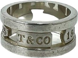 Tiffany & Co. Silver Silver 925 Band Ring (Pre-Owned)