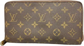 Louis Vuitton Brown Long Wallet (Bi-Fold) (Pre-Owned)