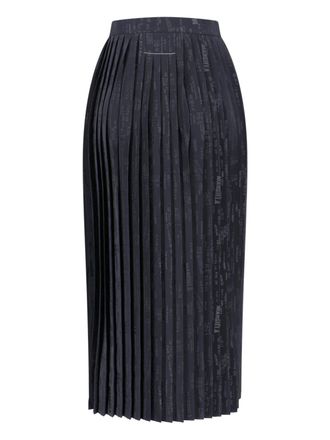 Maison Margiela Womens Skirts Black Acetate