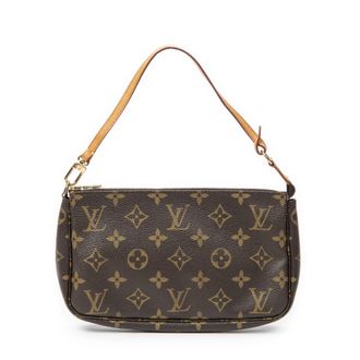 Louis Vuitton Pre-owned Womens Pochette Accessoires Pouch - Brown - One Size